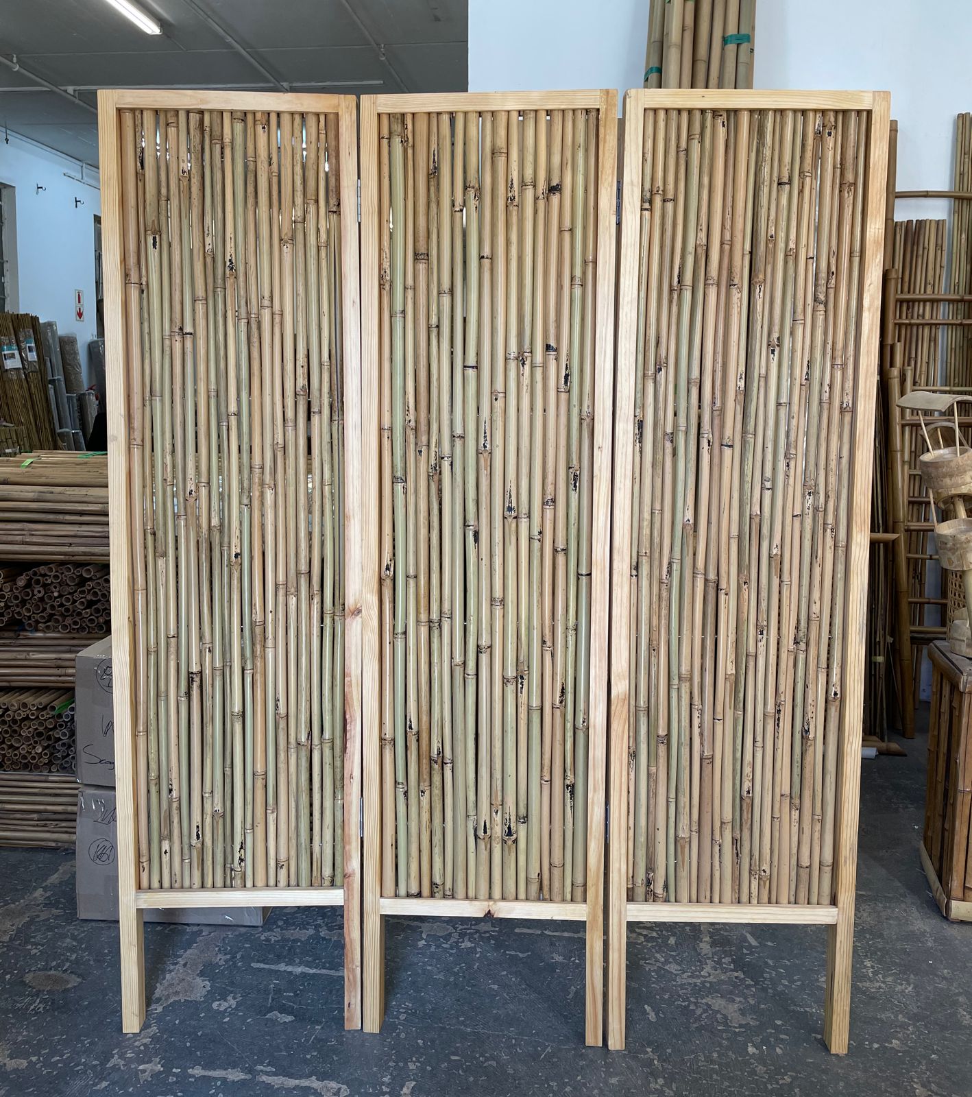 Bamboo Room Divider