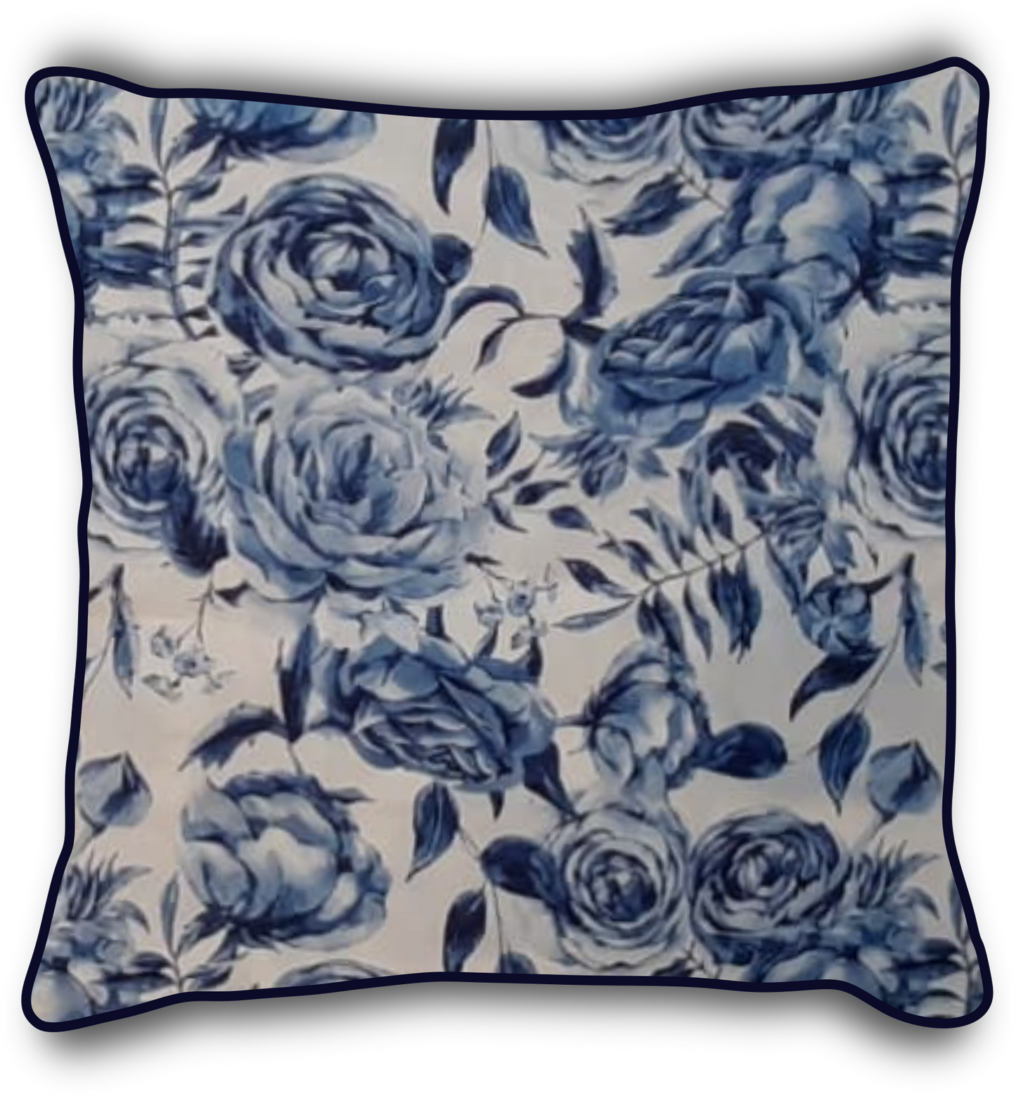 Blue Rose Scatter Cushion